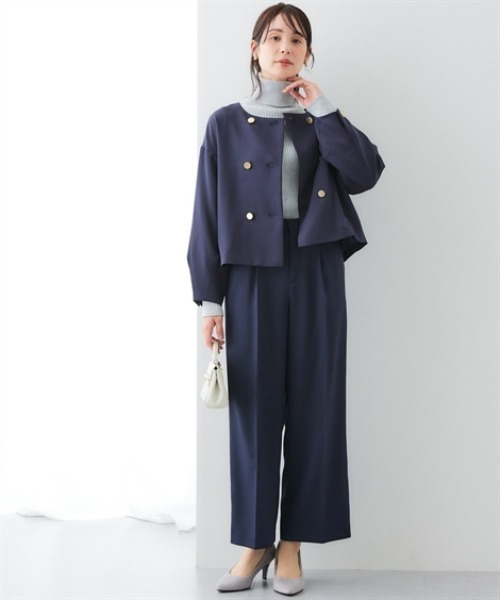 7days Life Styling ニット セーター リブタートルネックニット(乾燥機