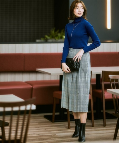 7days Life Styling ニット セーター リブタートルネックニット(乾燥機