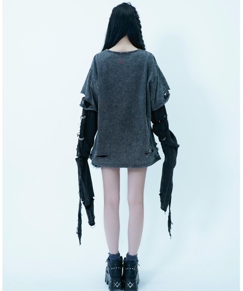 REFLEM（レフレム） tシャツ 「REFLEM/レフレム」レイヤード超ロング