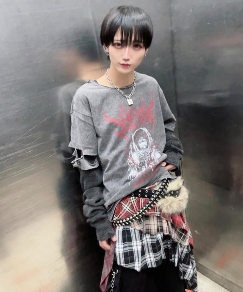 REFLEM（レフレム） tシャツ 「REFLEM/レフレム」レイヤード超ロング