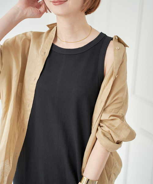 Spick＆Span ワンピース 「追加2」天竺アメスリロングワンピース