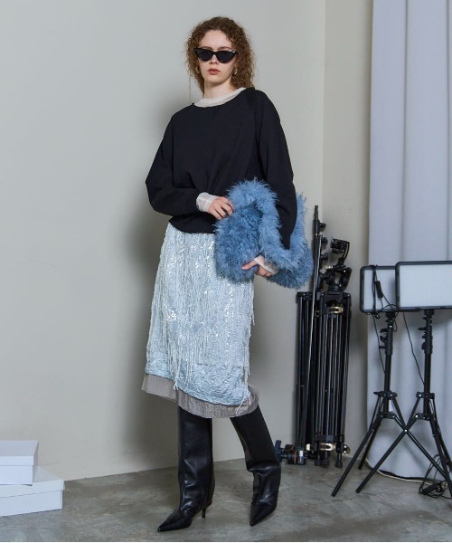 スウェット / maison special MAISON SPECIAL（メゾンスペシャル） トレーナー スウェット Sheer