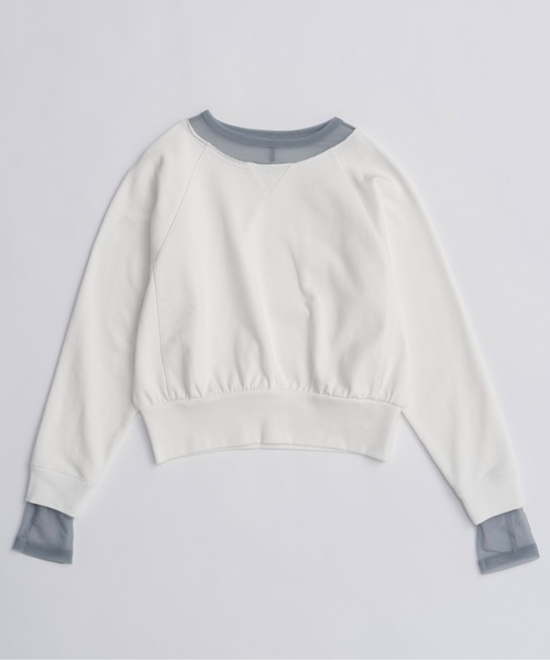MAISON SPECIAL（メゾンスペシャル） トレーナー スウェット Sheer