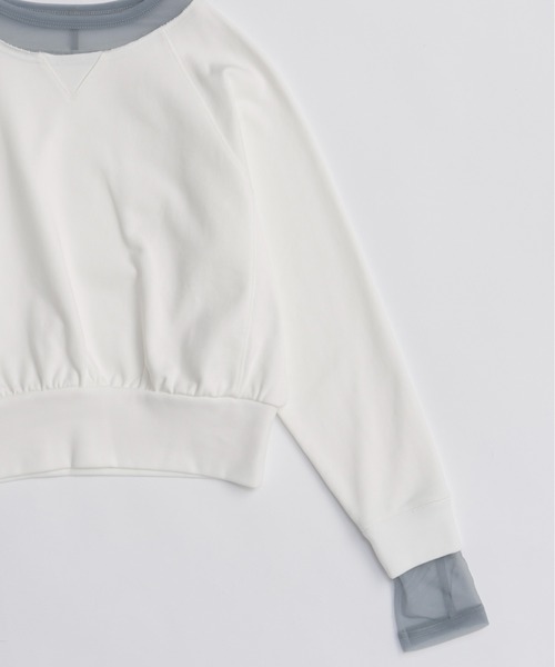 MAISON SPECIAL（メゾンスペシャル） トレーナー スウェット Sheer