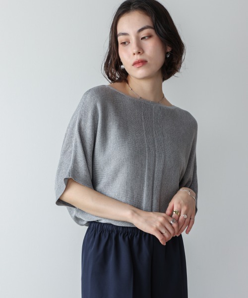 Bou Jeloud（ブージュルード） tシャツ ラメニットプルオーバー