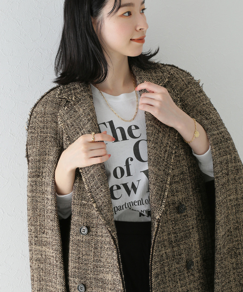 plage（プラージュ） ポンチョコート 38 ブラック レディース