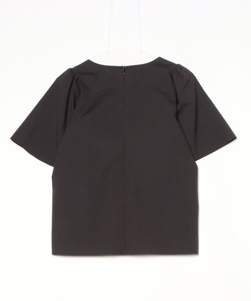 「M-premier BLACK」 半袖ブラウス 36 ブラック レディース_画像2