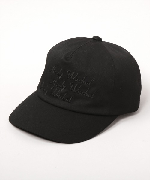 CA4LA カシラ VALIANT 黒 2024A/W CA4LA（カシラ） キャップ 帽子 ANDY WARHOL ART CAP メンズ