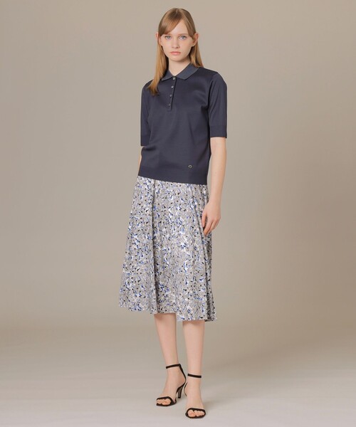 「MACKINTOSH LONDON」 半袖ポロシャツ 40 ベージュ レディース_画像4