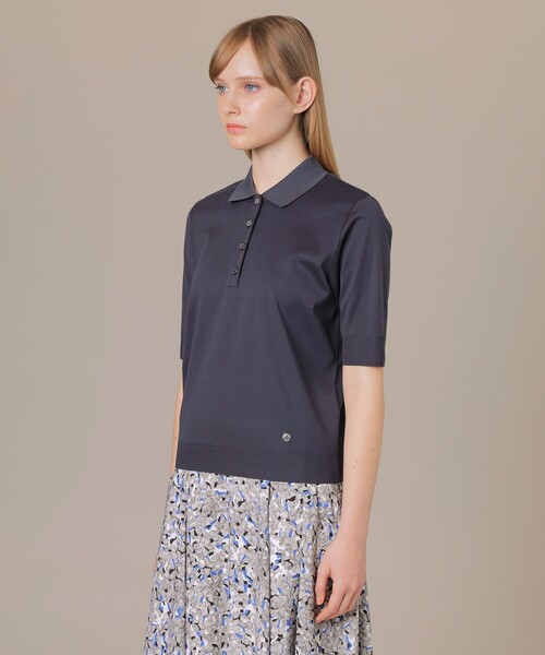 「MACKINTOSH LONDON」 半袖ポロシャツ 40 ベージュ レディース_画像6