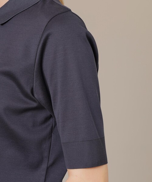 「MACKINTOSH LONDON」 半袖ポロシャツ 40 ベージュ レディース_画像8