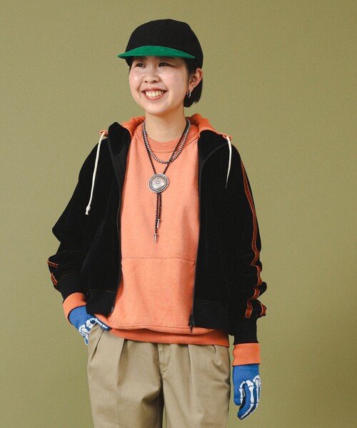 BEAMS BOY（ビームス ボーイ） パーカー 「2/5再値下げ」ベロア