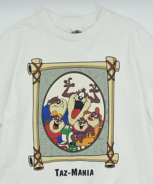 tシャツ 「USED」90's Looey Tunes “TAZ” キャラクター Tシャツ USA製