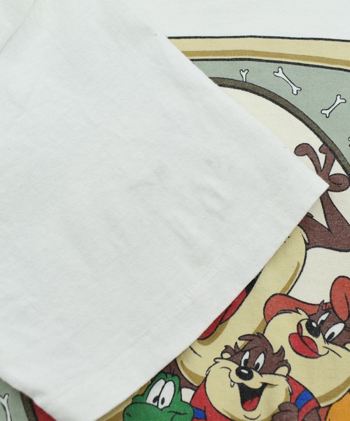 tシャツ 「USED」90's Looey Tunes “TAZ” キャラクター Tシャツ USA製