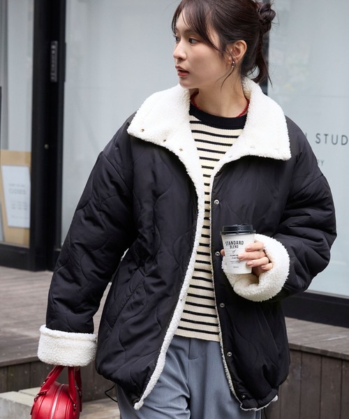 YAMADAYA 2wayブルゾン 斜めジップ 配色ライン ブルゾン メンズ 羽織り