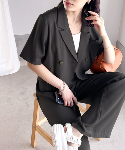 「RIRIYANO」 ジャケット SMALL ブラック レディース_画像3