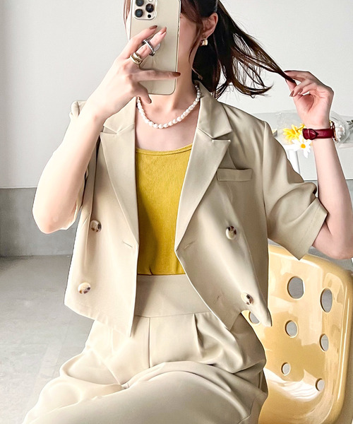 「RIRIYANO」 ジャケット SMALL ブラック レディース_画像8