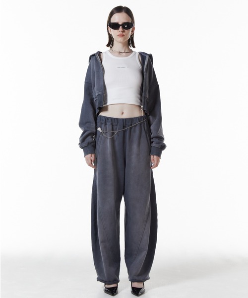 JOSE MOON（ジョゼムーン） パーカー CROP BIO HOODIE/クロップバイオ