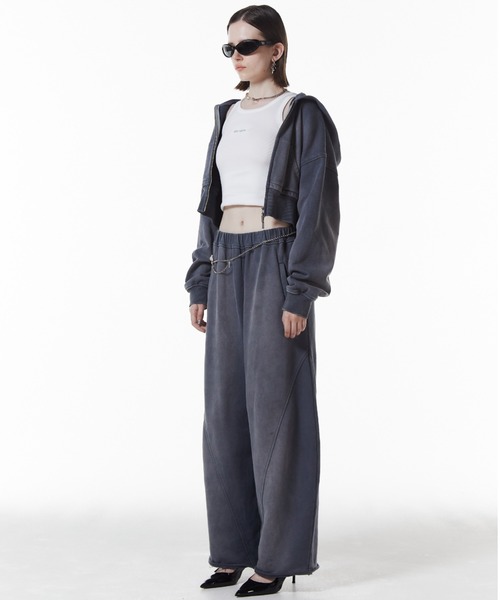 パーカー CROP BIO HOODIE/クロップバイオフーディー レディース_9