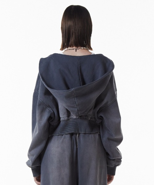 JOSE MOON（ジョゼムーン） パーカー CROP BIO HOODIE/クロップバイオ