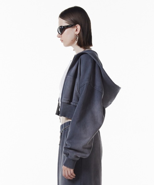 josemoon CROP BIO HOODIE/クロップバイオフーディー JOSE MOON（ジョゼムーン） パーカー CROP BIO HOODIE/クロップバイオ