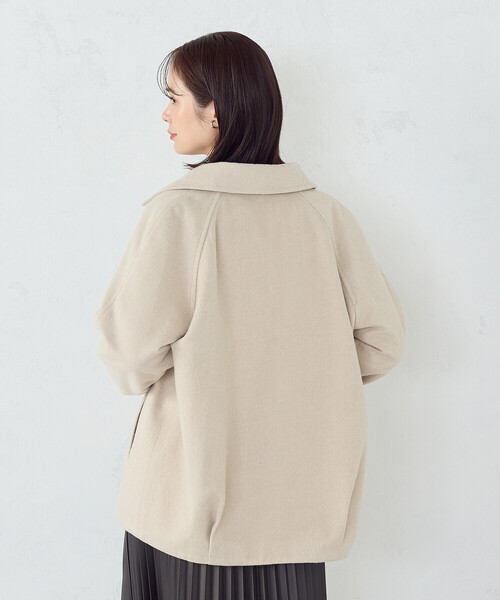 COMME CA ISM（コムサイズム） ステンカラーコート コート ステン