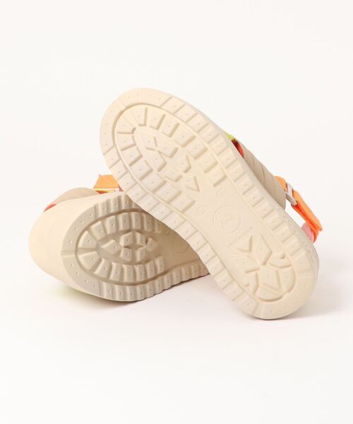 「YOSUKE」 フラットサンダル 24.5 ブラック レディース_画像3