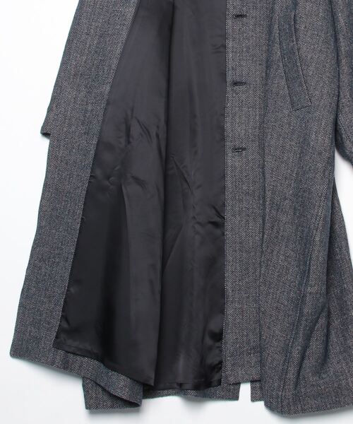 VOAAOV（ヴォアーブ） コート ジャケット WOOL LINEN HERRING BONE