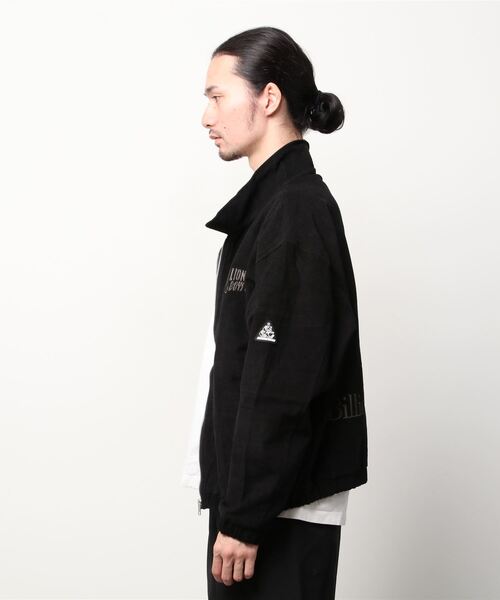 「BILLIONAIRE BOYS CLUB」 ジップアップブルゾン LARGE グレー メンズ_画像2