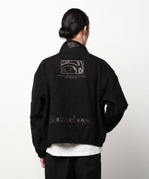 「BILLIONAIRE BOYS CLUB」 ジップアップブルゾン LARGE グレー メンズ_画像3