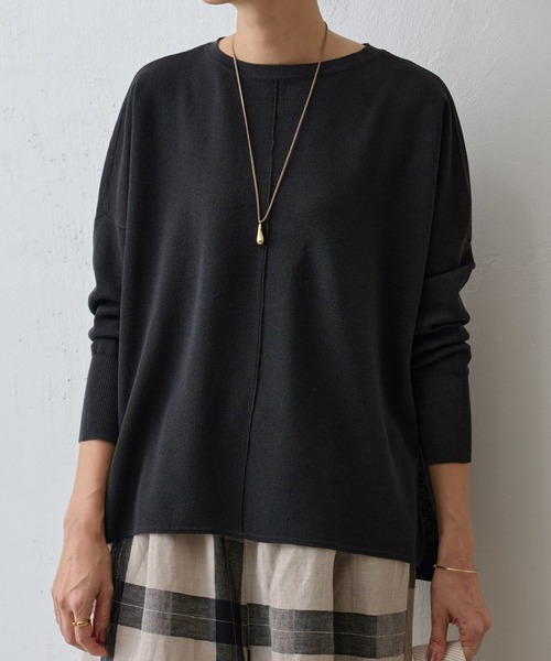 ■BEARDSLEY■ビアズリー　長袖ニット　未使用　ブラック BEARDSLEY（ビアズリー） 長袖ニット FREE ブラック レディース