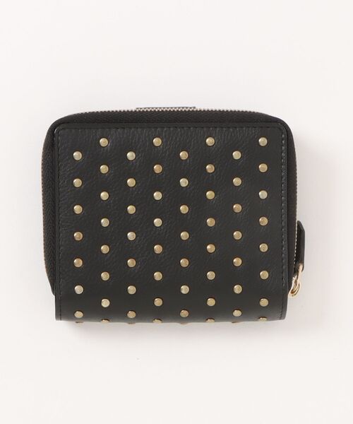 SILNA minacolo 財布 スタッズ2つ折り財布 レディース : ZOZOTOWN
