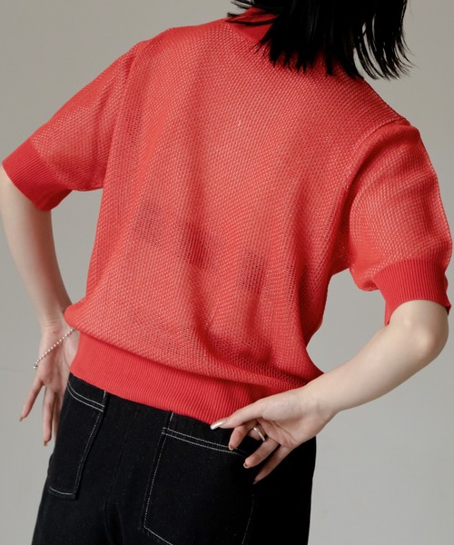 VACANCY」 半袖ニット FREE グレー レディース : ZOZOTOWN Yahoo!店