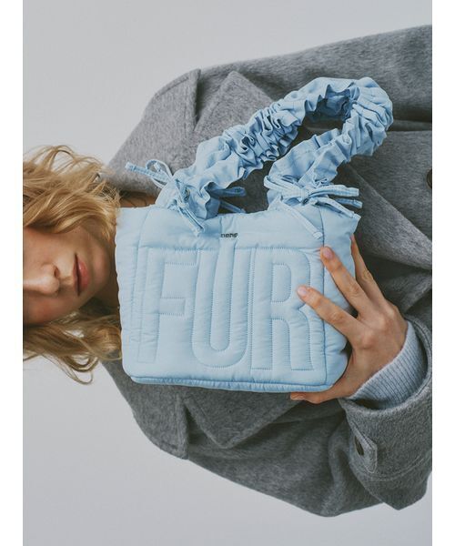 FURFUR（ファーファー） トートバッグ 「限定カラー」ロゴパデッド