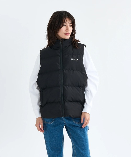 RVCA（ルーカ） ベスト ジレ レディース RVCA PUFFER VEST ベスト