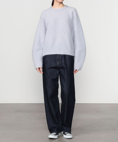 UNFIL（アンフィル） ニット セーター | スーパーキッドモヘア クルー