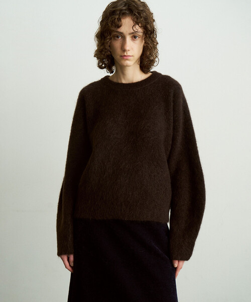 UNFIL（アンフィル） ニット セーター | スーパーキッドモヘア クルー