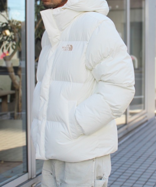 【ノースフェイス】韓国限定＊バーシティ＊ホワイト＊Lサイズ THE NORTH FACE（ザ ノースフェイス） ブルゾン アウター WHITE LABEL
