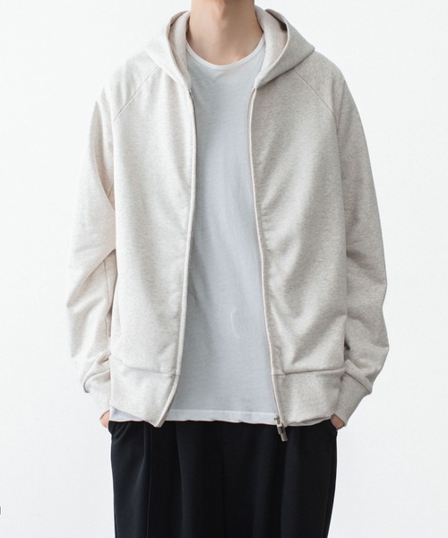 ATTACHMENT（アタッチメント） パーカー コットン ストレッチテリー