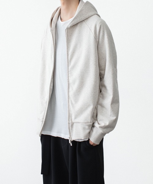 ATTACHMENT（アタッチメント） パーカー コットン ストレッチテリー