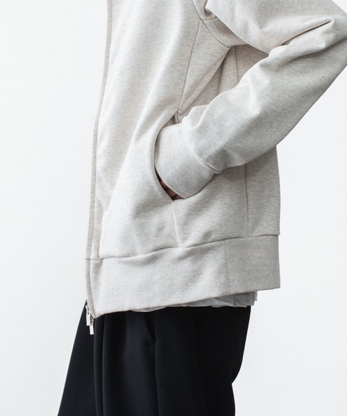 ATTACHMENT（アタッチメント） パーカー コットン ストレッチテリー