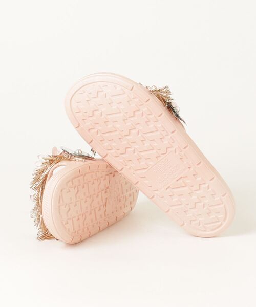 「SNIDEL」 フラットサンダル SMALL ピンク レディース_画像3