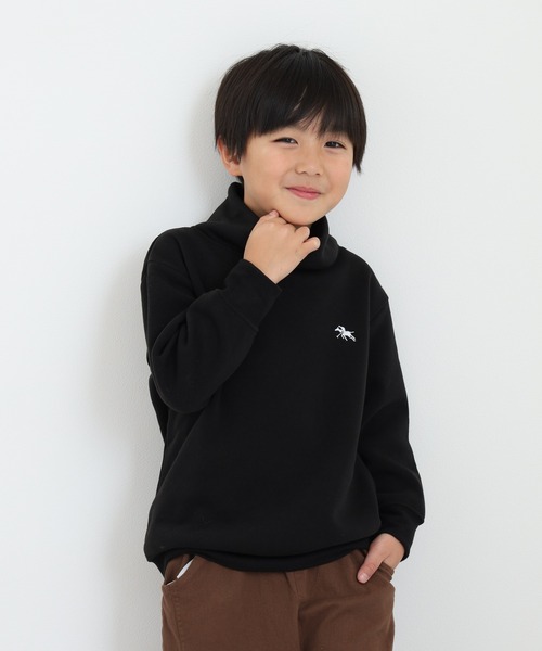 トレーナー POLOCHAMPS 裏起毛ハイネックトレーナー ポロチャンプス