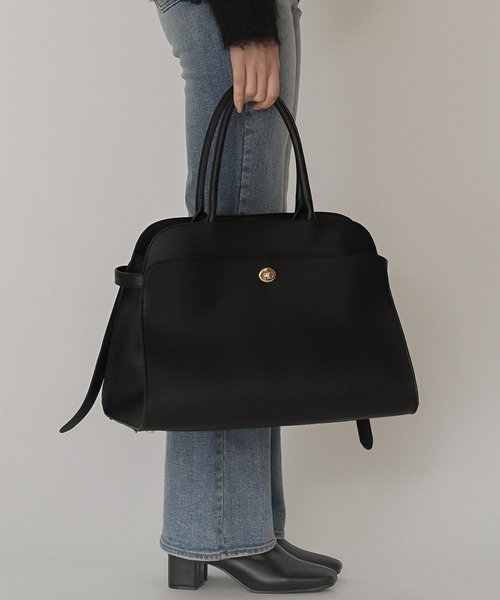 ベルテッド ボストン バッグ KINO THE KEI KINO THE KEI ハンドバッグ ベルテッド ボストン バッグ : ZOZOTOWN