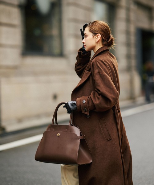 KINO THE KEI ハンドバッグ ベルテッド ボストン バッグ : ZOZOTOWN