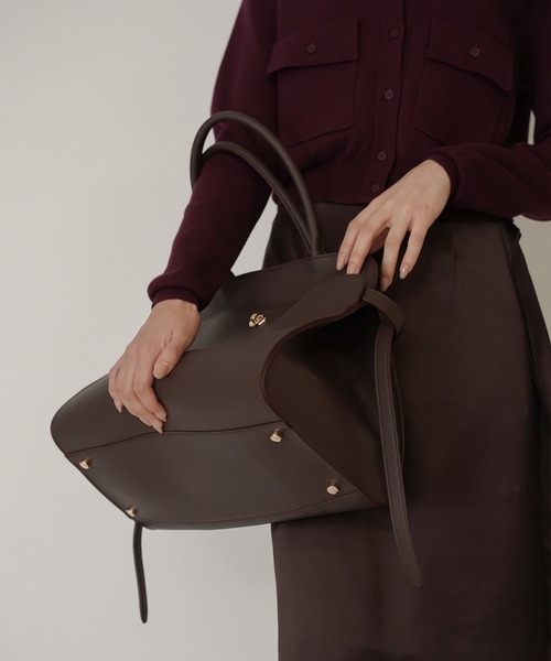 KINO THE KEI ハンドバッグ ベルテッド ボストン バッグ : ZOZOTOWN