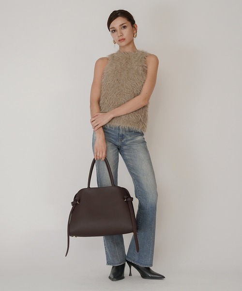 KINO THE KEI ハンドバッグ ベルテッド ボストン バッグ : ZOZOTOWN