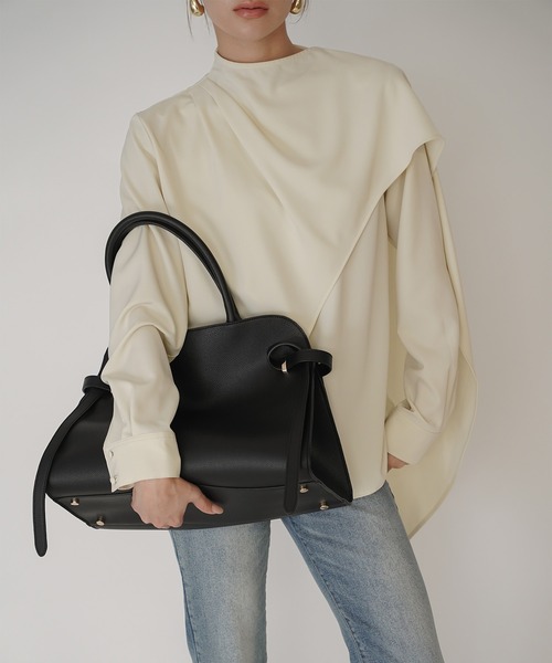 KINO THE KEI ハンドバッグ ベルテッド ボストン バッグ : ZOZOTOWN