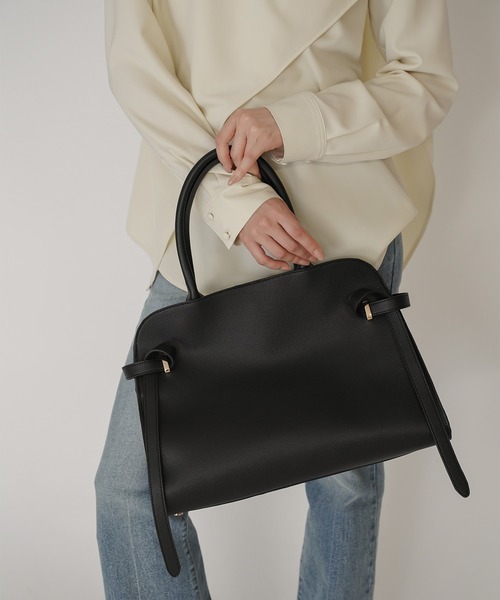 KINO THE KEI ハンドバッグ ベルテッド ボストン バッグ : ZOZOTOWN