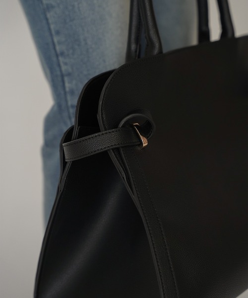 KINO THE KEI ハンドバッグ ベルテッド ボストン バッグ : ZOZOTOWN